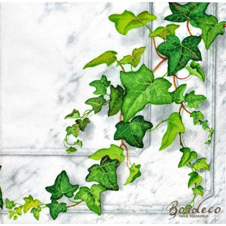 Serwetka do decoupage HOME FASHION bluszcz 33x33